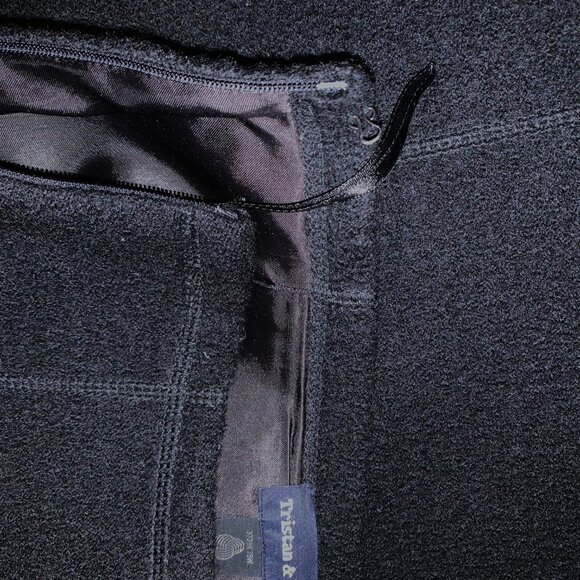 Black A line mini skirt - Picture 5 of 6